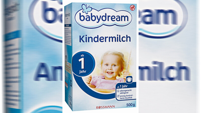 Wegen Salmonellengefahr hat Rossmann Milchnahrungsprodukte der Marke "Babydream" zurückgerufen.