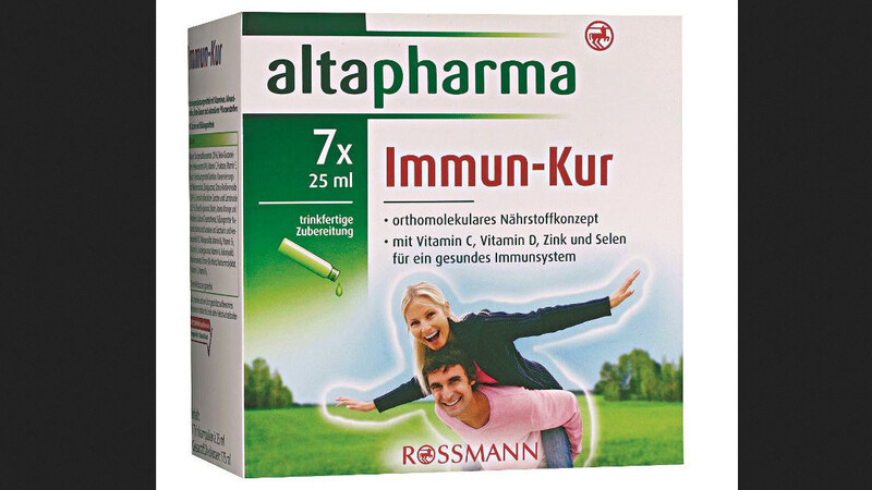 Für das Produkt Altapharma Immun-Kur mit Mindesthaltbarkeitsdatum 02/2019 gibt es einen Rückruf.