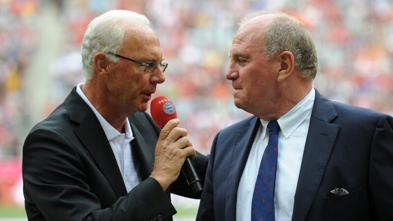 Franz Beckenbauer (links) und Uli Hoeneß.