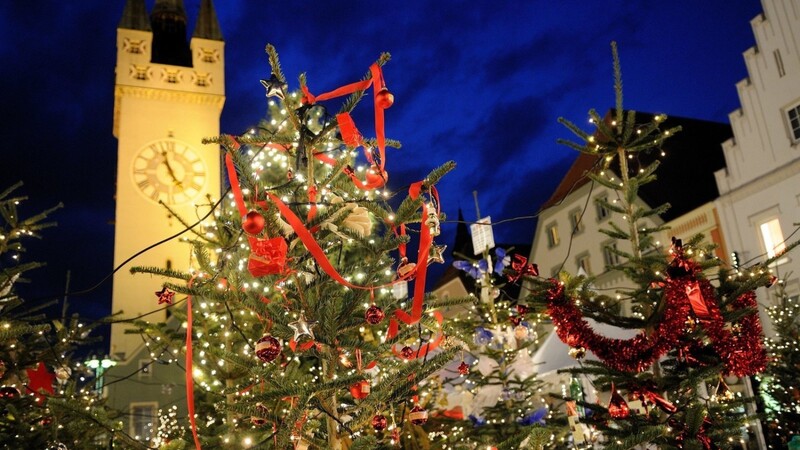 Am Mittwochvormittag startet der Weihnachtszauber auf dem Theresienplatz.