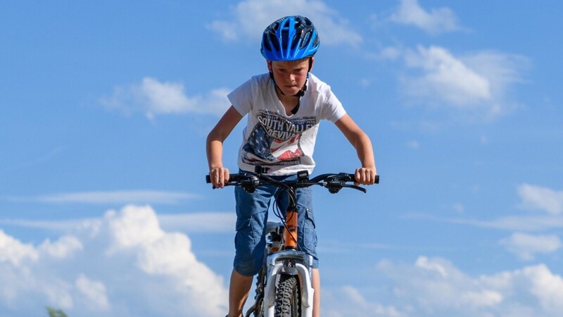 Der Mountainbike-Parcours ist für Jung und Alt geeignet.