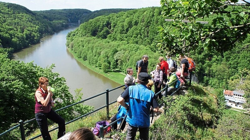 Die Etappe der Via Nova von Weltenburg nach Herrnsaal verspricht herrliche Einblicke in den Donaudurchbruch.