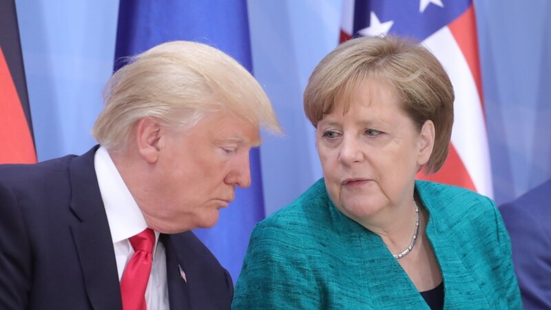 Das Verhältnis zwischen Donald Trump und Angela Merkel wurde mit den Jahren immer angespannter.