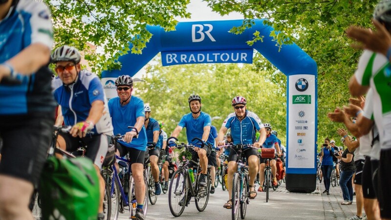 Am Sonntag startet die BR-Radltour in Cham. Dadurch kommt es in der Kreisstadt zu Verkehrsbehinderungen.