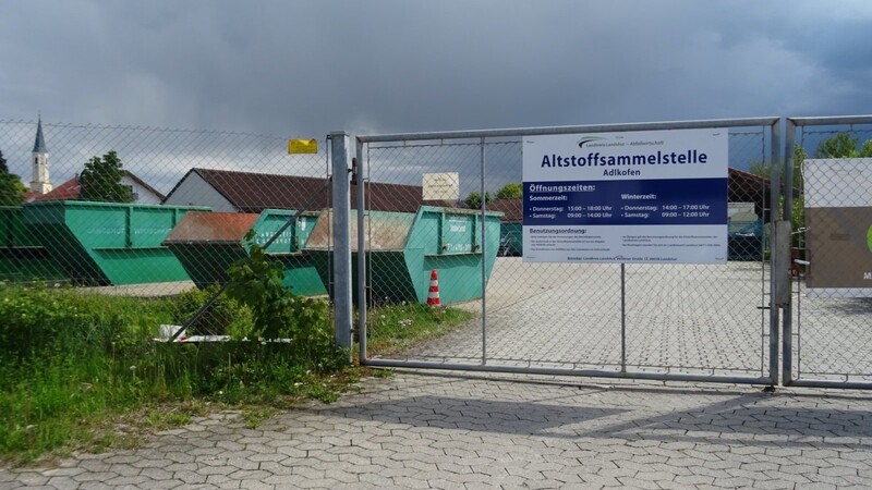 Die Altstoffsammelstelle in Adlkofen soll Anfang nächsten Jahres erweitert werden.