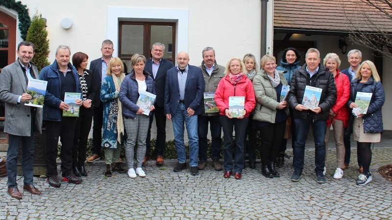 Die Bürgermeister der Werbegemeinschaft Kötztinger Land bei ihrer Zusammenkunft.