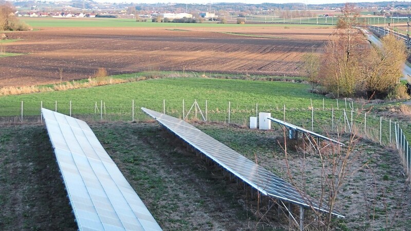 Auf rund fünf Hektar entstehen neue Photovoltaikanlagen.
