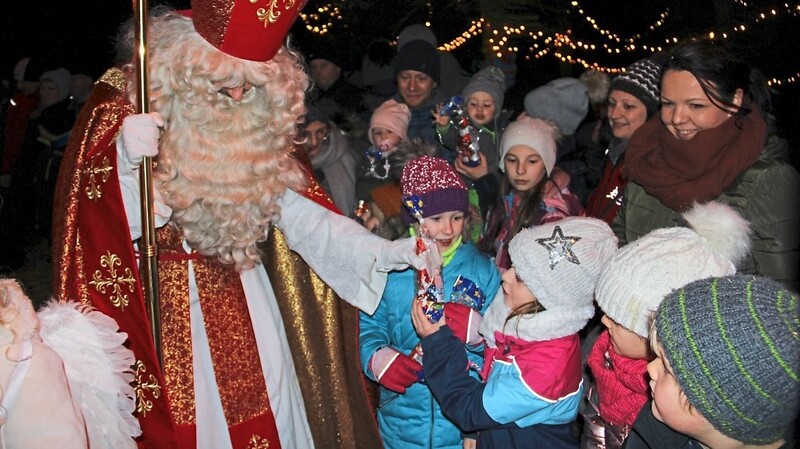 Besonders die Kinder freuen sich auf die Nikolausbesuche.