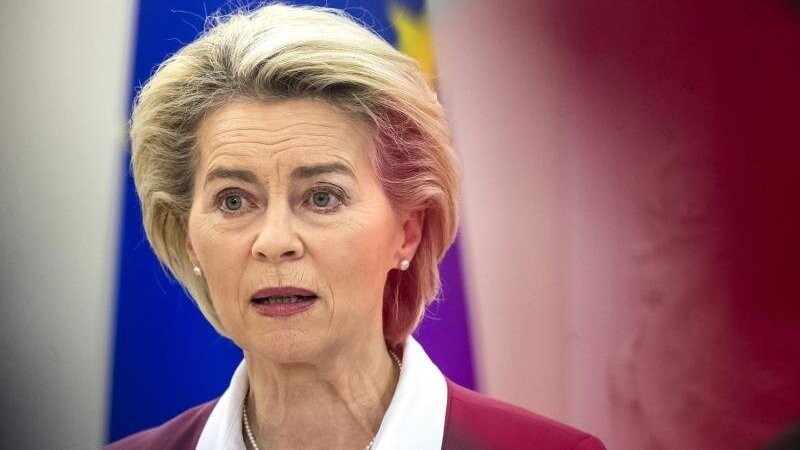 EU-Kommissionspräsidentin Ursula von der Leyen unterstrich in einer ersten Stellungnahme am Mittwoch in Brüssel ihre Entschlossenheit zum Schutz des EU-Haushalts. (Archiv)