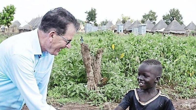 Entwicklungsminister Gerd Müller besuchte Ende 2019 ein Flüchtlingscamp in Äthiopien.