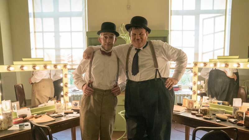 Filmpartner - aber auch private Freunde? Steve Coogan (links) als Stan Laurel und John C Reilly als Oliver Hardy