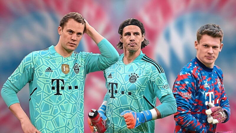 Stand jetzt im Sommer alle bei Bayern unter Vertrag (v.l.): Manuel Neuer, Yann Sommer und Alexander Nübel.  Frank Hörmann, Sven Simon/imago