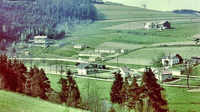Die Baracken des RAD-Lagers standen am Fuß des Gehsbergs, in der Nähe der ehemaligen Gaststätte "Bergfrieden".