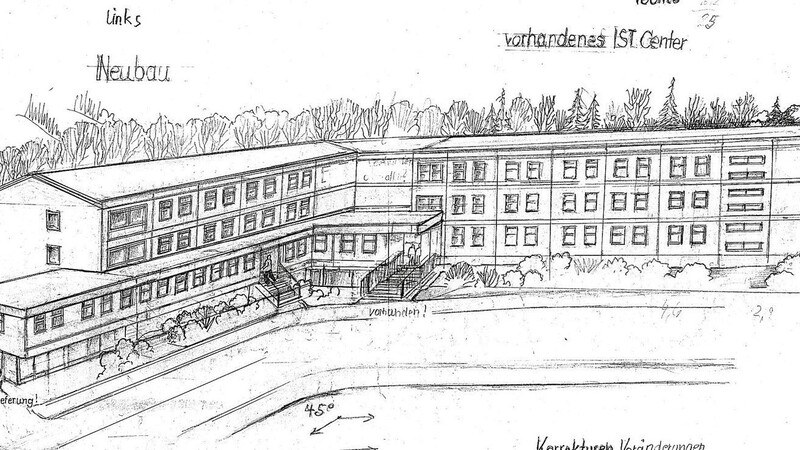 Zukunftsvision: Die JST GmbH plant einen Neubau oder Anbau (links) an das bestehende Gebäude, um den Standort zu festigen.