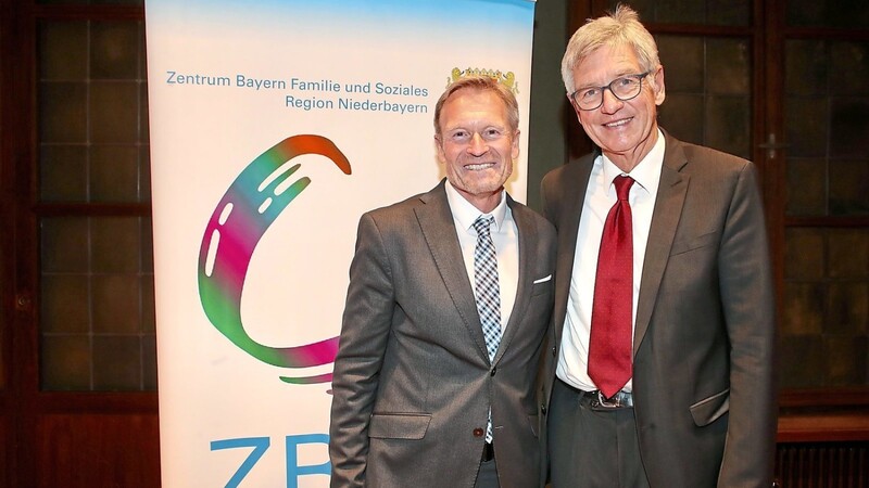 Thomas Keyßner (rechts) mit seinem Nachfolger Armin Siebler.