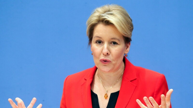 "Die Zahlen sind schockierend ", sagte Bundesfamilienministerin Franziska Giffey (SPD).