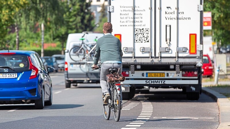 Hindernisse auf Radwegen sorgen oft für Ärger bei den Radfahrern.