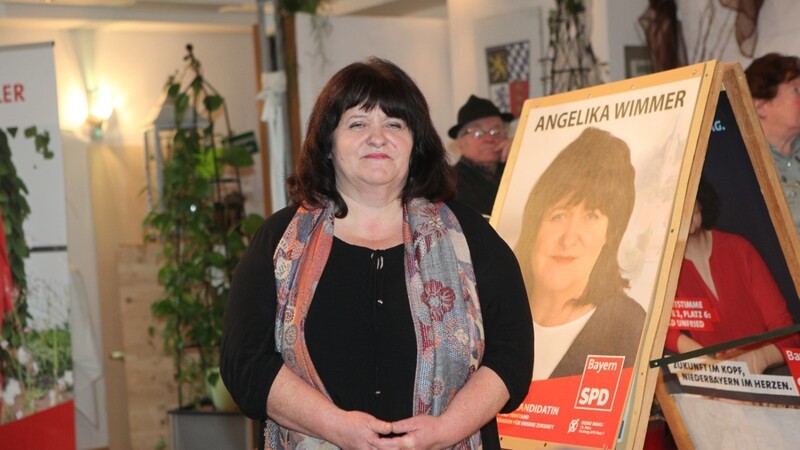 Angelika Wimmer führt die SPD-Stadtratsliste an und tritt bei der Kommunalwahl auch als Bürgermeisterkandidatin an.