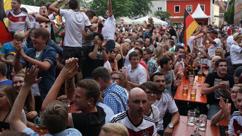 Wie 2014 bei der WM wird auch heuer bei der Europameisterschaft auf dem Bürgerfest an die Fußballfans gedacht.