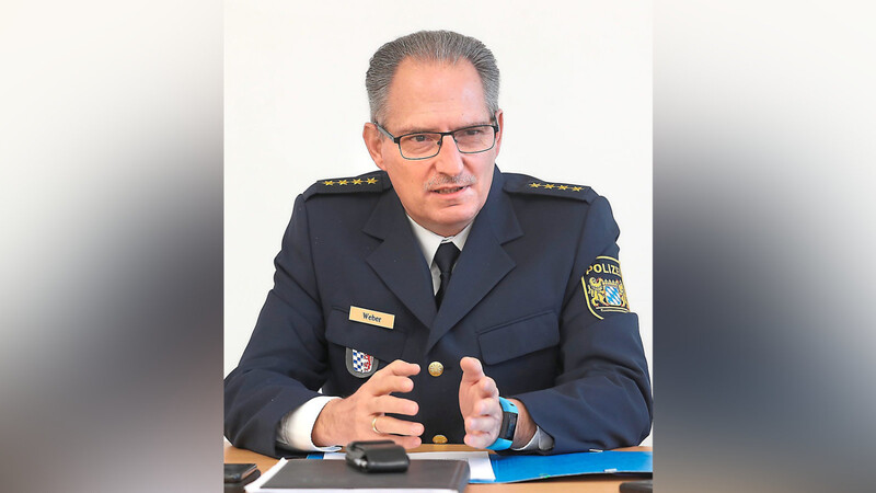 Robert Weber ist neuer Leiter der Polizeiinspektion. Sein Ziel: "Ich will, dass die Kollegen auch weiterhin professionell und freundlich auftreten."