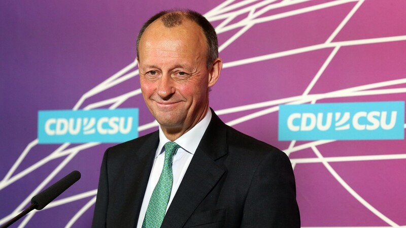 CDU-Chef Friedrich Merz wurde von der Unionsfraktion mit großer Mehrheit zum Vorsitzenden gewählt.