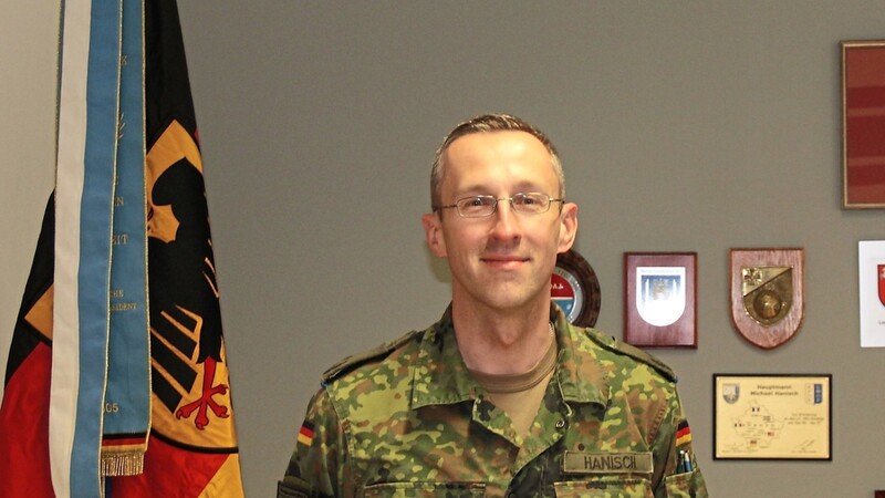 Oberstleutnant Michael Hanisch wird den Rest des Jahres in Mali verbringen.