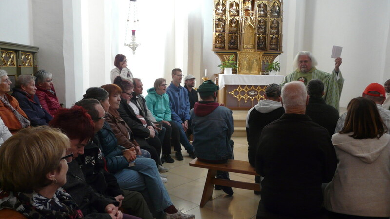 Den Auftakt des Treffens bildete ein gemeinsamer Gottesdienst in der Pfarrkirche.