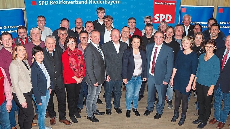 Ein starkes Team für den Kreistag wurde vom SPD-Kreisverband nominiert. An der Spitze Dr. Bernd Vilsmeier.
