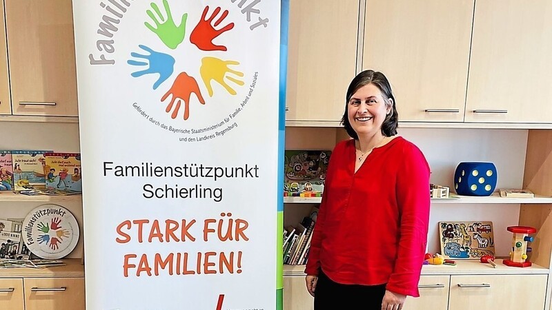 Sozialpädagogin Annette Straßer leitet seit sieben Jahren den Familienstützpunkt.