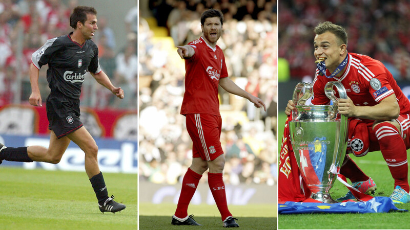 Diese Stars kickten für den FC Bayern und Liverpool.