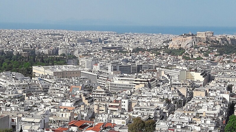 Anfang Mai 2017 wurde die griechische Hauptstadt Athen angeflogen.
