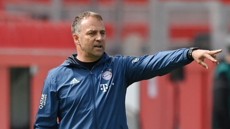 Münchens Trainer Hansi Flick.
