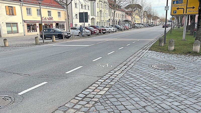 Das Radwegenetz soll noch besser ausgebaut werden - auch in der Stadt Plattling.