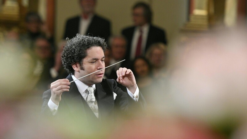 Gustavo Dudamel - hier vor zwei Jahren beim Neujahrskonzert der Wiener Philharmoniker.