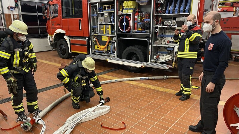 Per Teams-Sitzung wickelte die Feuerwehr Bad Kötzting einen Schulungsabend erstmals online ab.