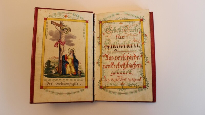 Das Buch, 1823 zusammengestellt von einem Johann Baptist Goettl.