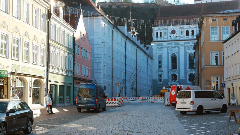 Ein kleiner Teilbereich fehlt noch zur endgültigen Fertigstellung der Neustadt. Bis 15. Dezember wird dort noch gebaut. Das Ende