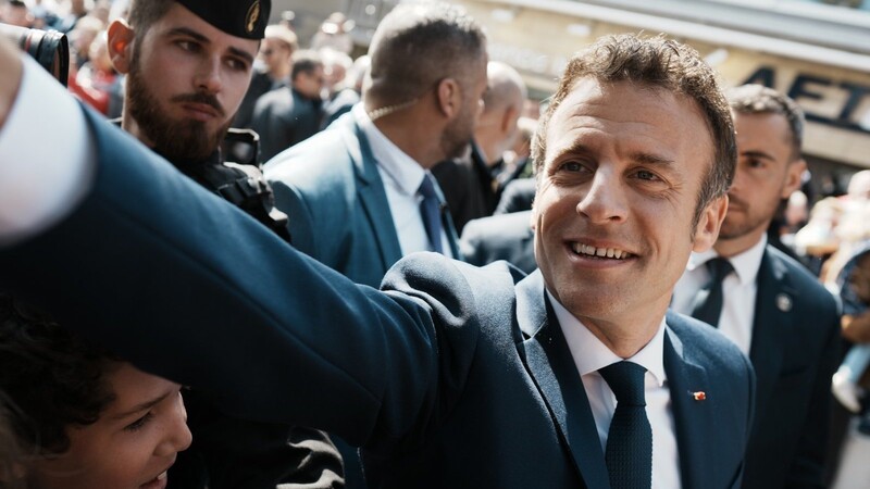 Frankreichs Präsident Emmanuel Macron ist wiedergewählt.