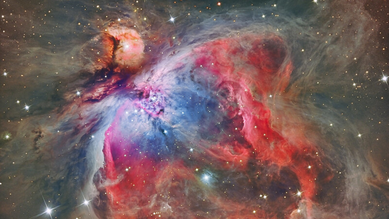 Ein Bild vom Orion-Nebel.