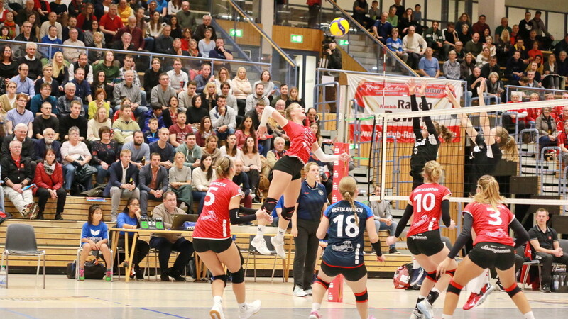 Ein Volleyball-Fest vor knapp 1.000 Zuschauern feierte der TV Dingolfing gegen den Erstligisten Vilsbiburg trotz Niederlage.