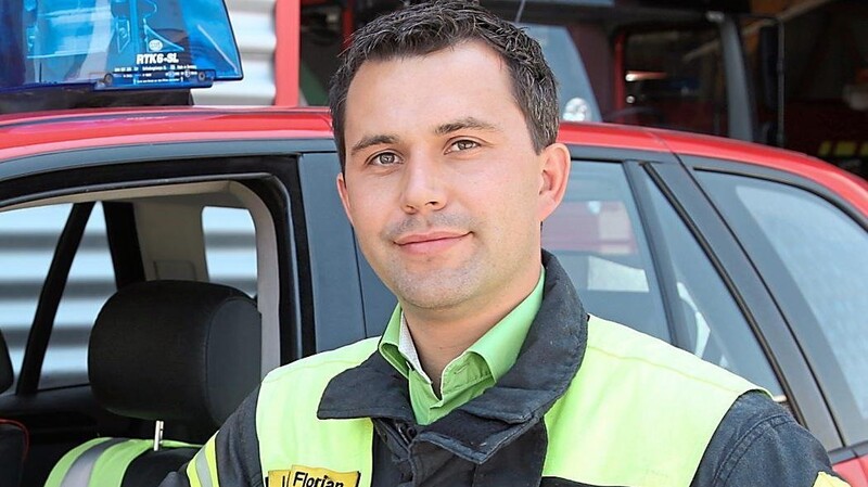 Florian Loibl ist seit Mittwoch als Feuerwehrkommandant im Amt.