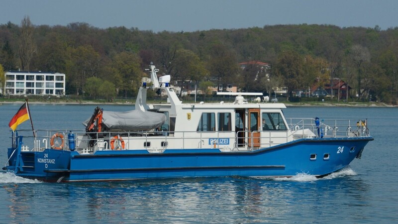 Ein Boot der Wasserschutzpolizei. (Symbolbild)