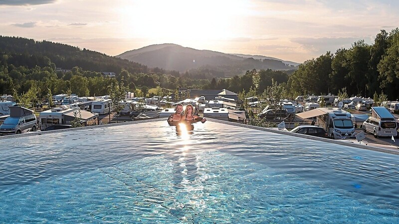 Luxus pur: Das Camping Resort in Bodenmais hat den DCC Europa-Preis erhalten.