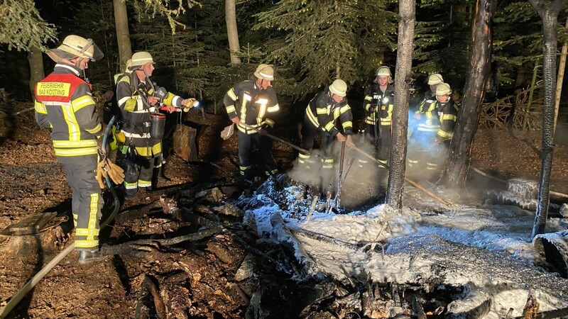 Am Donnerstagabend rückte die Feuerwehr zu einem Brand am Ludwigsberg aus.