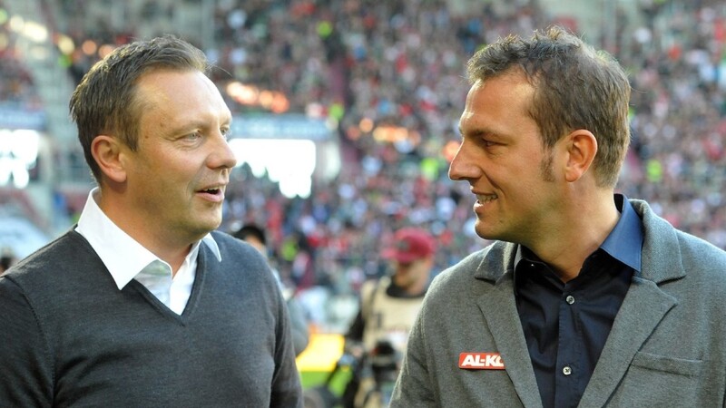 André Breitenreiter (links) muss Schalke 04 nach nur einer Saison verlassen. Wird nun Markus Weinzierl neuer Trainer?