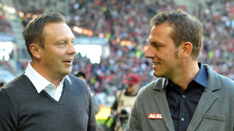 André Breitenreiter (links) muss Schalke 04 nach nur einer Saison verlassen. Wird nun Markus Weinzierl neuer Trainer?
