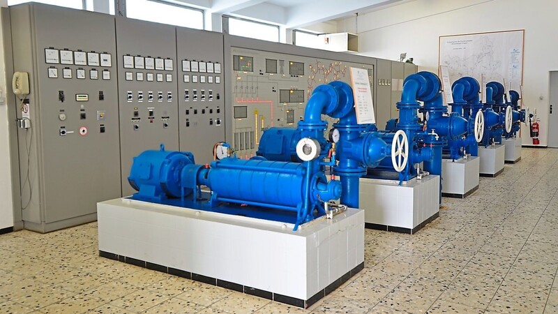 Die Pumpen im Maschinenhaus in Pattendorf sollen erneuert werden.