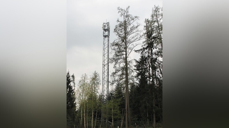 Symbolfoto: Ein Mobilfunkmasten bei Obertinsbach müsste wegen des Waldes wesentlich höher sein.