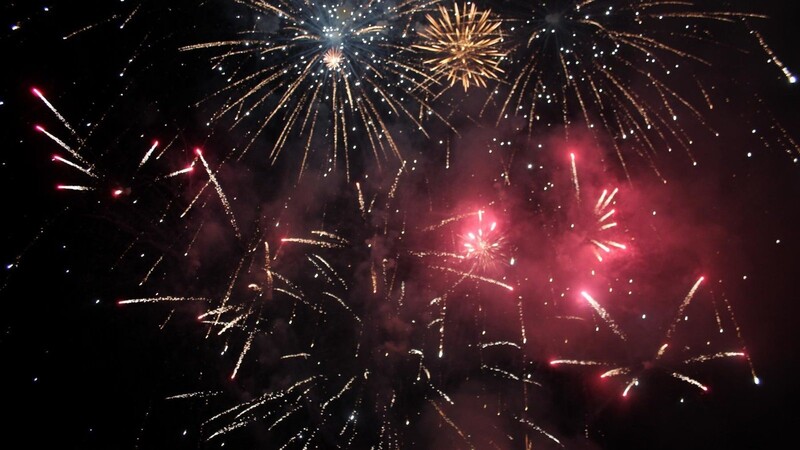 Am Sonntagabend fand in Landshut das Dult-Feuerwerk statt.