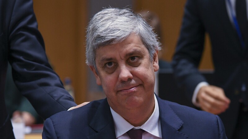 Mario Centeno, Vorsitzender der Eurogruppe aus Portugal, will das Ziel "nicht aus den Augen verlieren".